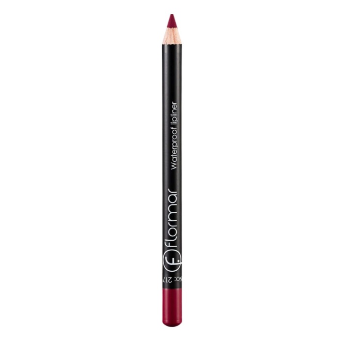 Flormar Waterproof Lipliner Dudak Kalemi 217 Chic Crimson - 1