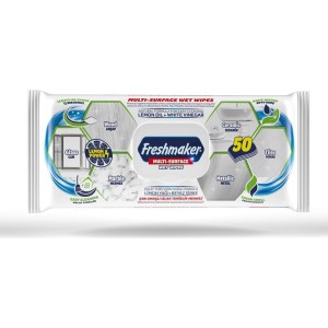 Freshmaker Çok Amaçlı Yüzey Temizlik Mendili 50'li - Freshmaker