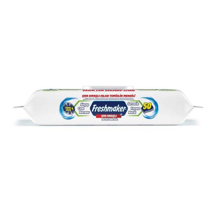 Freshmaker Çok Amaçlı Yüzey Temizlik Mendili 50'li