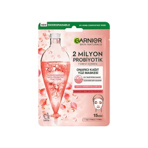 Garnier 2 Milyon Probiyotik Türevi İçeren Onarıcı Kağıt Yüz Maskesi 22 Gr - Garnier Cilt