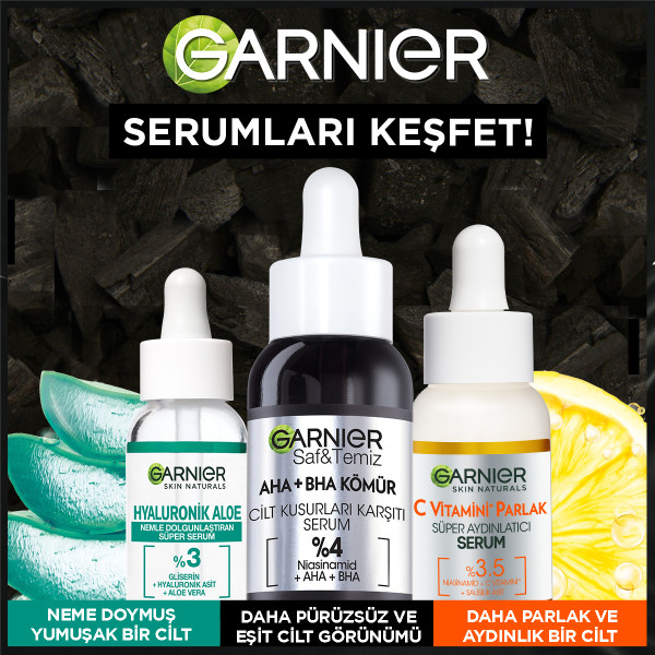 Garnier AHA+BHA Kömür Cilt Kusurları Karşıtı Serum 30 Ml - 7