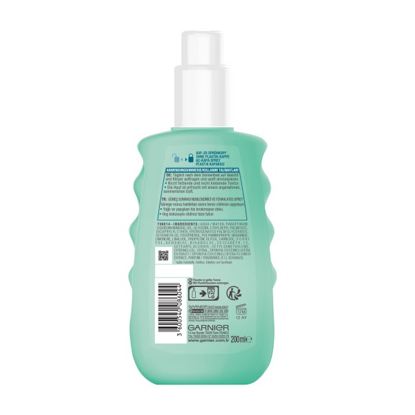 Garnier Ambre Solaire Güneş Sonrası Nemlendirici Ferahlatıcı Sprey 200 Ml - 2