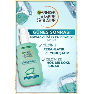 Garnier Ambre Solaire Güneş Sonrası Nemlendirici Ferahlatıcı Sprey 200 Ml - 3