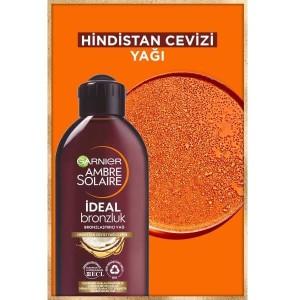 Garnier Ambre Solaire İdeal Bronzluk Bronzlaştırıcı Yağ 200 Ml - 4
