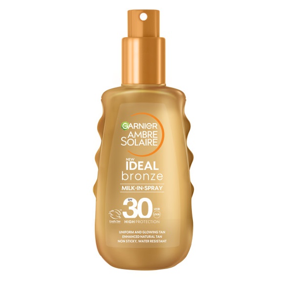 Garnier Ambre Solaire İdeal Bronzluk Güneş Koruyucu Sprey SPF30 150 Ml - 1