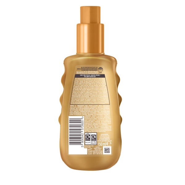 Garnier Ambre Solaire İdeal Bronzluk Güneş Koruyucu Sprey SPF30 150 Ml - 2