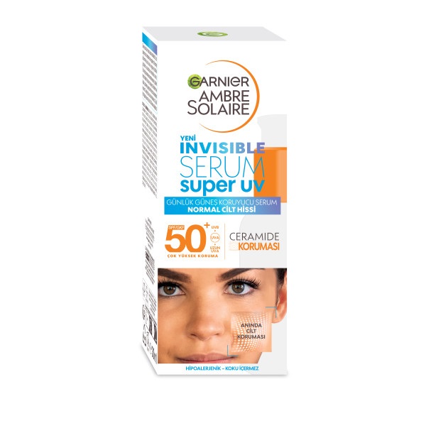Garnier Ambre Solaire Invisible Serum Super UV Günlük Güneş Koruyucu Serum - 3