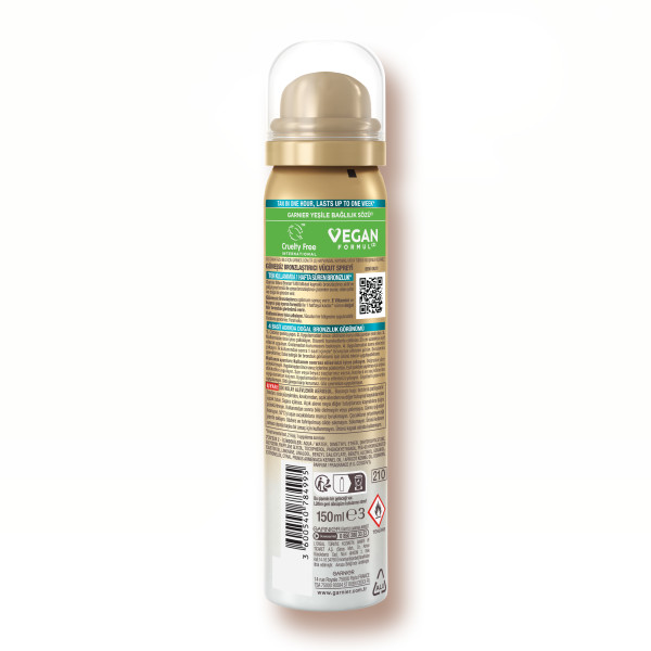 Garnier Ambre Solaire Natural Bronzer Güneşsiz Bronzlaştırıcı Sprey 150 Ml - 2