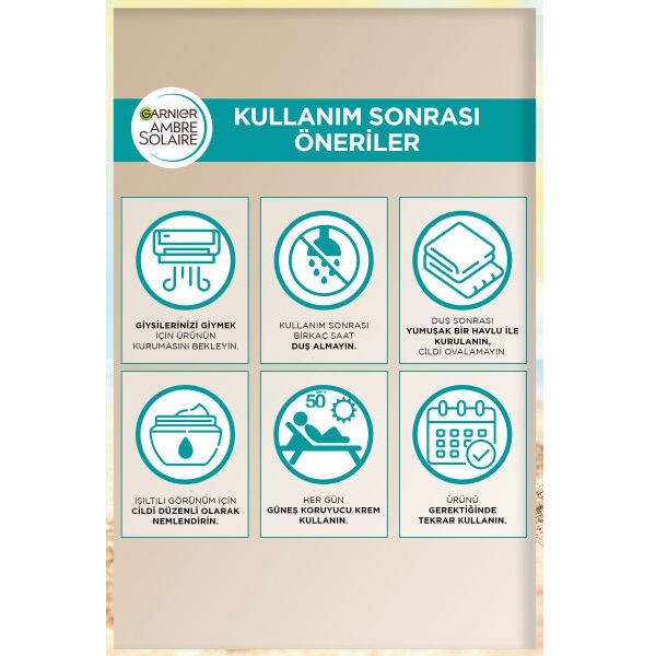 Garnier Ambre Solaire Natural Bronzer Güneşsiz Bronzlaştırıcı Sprey 150 Ml - 6