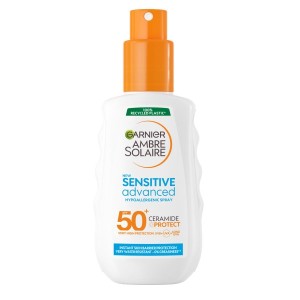 Garnier Ambre Solaire Sensitive Advanced Hipoalerjenik Güneş Koruyucu Sprey SPF50+ 150 Ml - Garnier Cilt