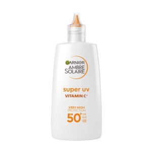Garnier Ambre Solaire Super UV C Vitamini Koyu Leke Karşıtı Fluid Yüz Güneş Kremi SPF50+ 40 Ml - Garnier Cilt