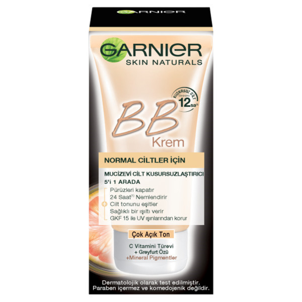 Garnier BB Krem Mucizevi Cilt Kusursuzlaştırıcı Çok Açık Ton 50 Ml - 6