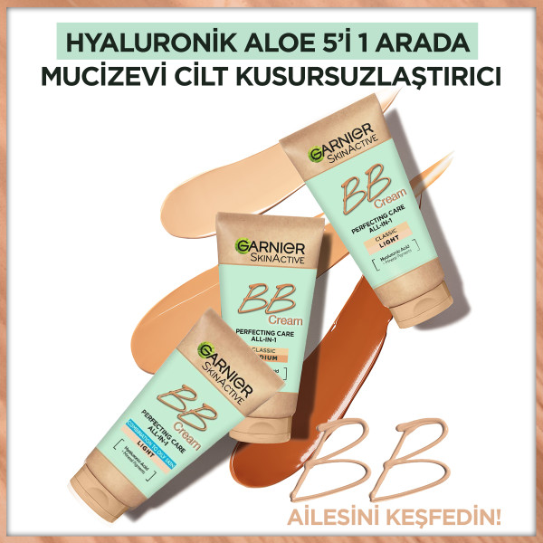 Garnier BB Krem Mucizevi Cilt Kusursuzlaştırıcı Orta Ton 40 Ml - 9