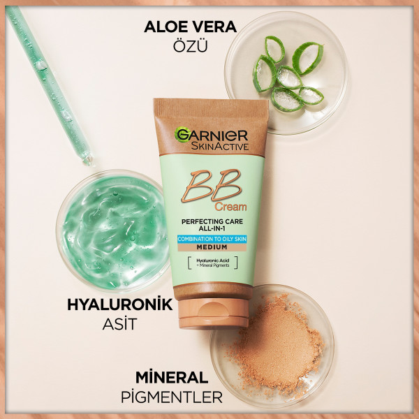 Garnier BB Krem Mucizevi Cilt Kusursuzlaştırıcı Orta Ton 40 Ml - 7