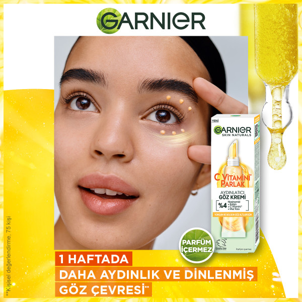 Garnier C Vitamini Parlak Aydınlatıcı Göz Kremi 15 Ml - 5