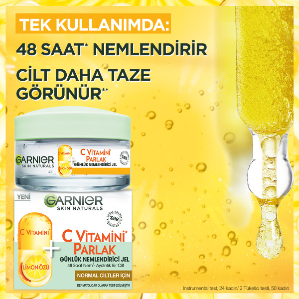 Garnier C Vitamini Parlak Gel Cream 50 Ml - 5