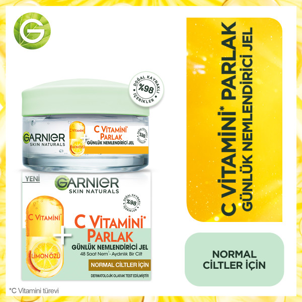 Garnier C Vitamini Parlak Gel Cream 50 Ml - 4