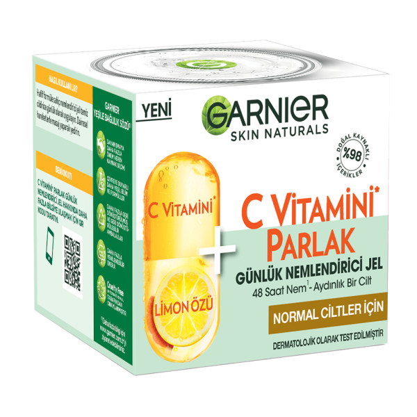 Garnier C Vitamini Parlak Gel Cream 50 Ml - 2