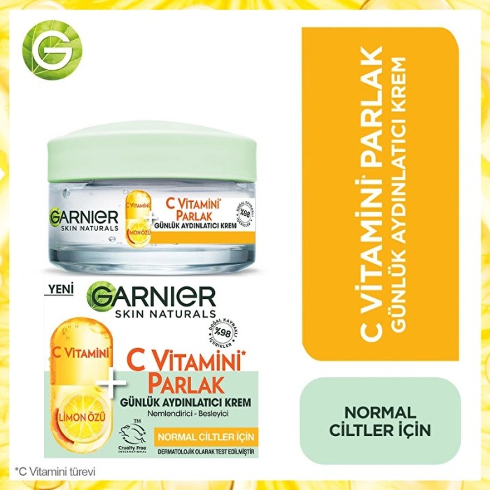 Garnier C Vitamini Parlak Günlük Aydınlatıcı Krem 50 Ml - 2