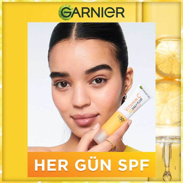 Garnier C Vitamini Parlak Günlük UV Korumalı Güneş Yüz Kremi Görünmez Doku SPF50+ 40 Ml - 6