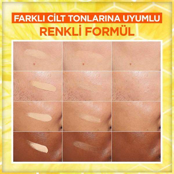 Garnier C Vitamini Parlak Günlük UV Korumalı Güneş Yüz Kremi Işıltılı Doku SPF50+ 40 Ml - 8