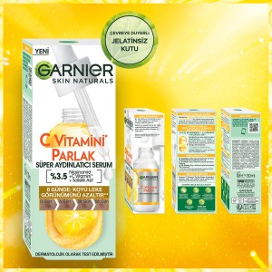 Garnier C Vitamini Parlak Süper Aydınlatıcı Serum 30 Ml - 8