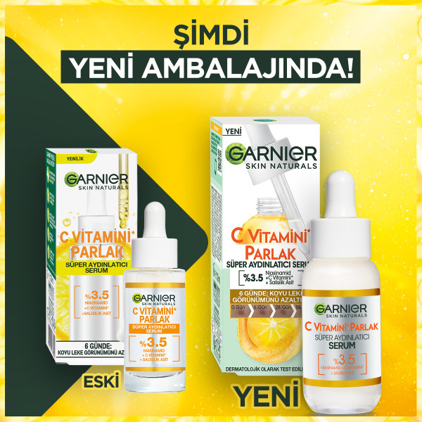 Garnier C Vitamini Parlak Süper Aydınlatıcı Serum 30 Ml - 6