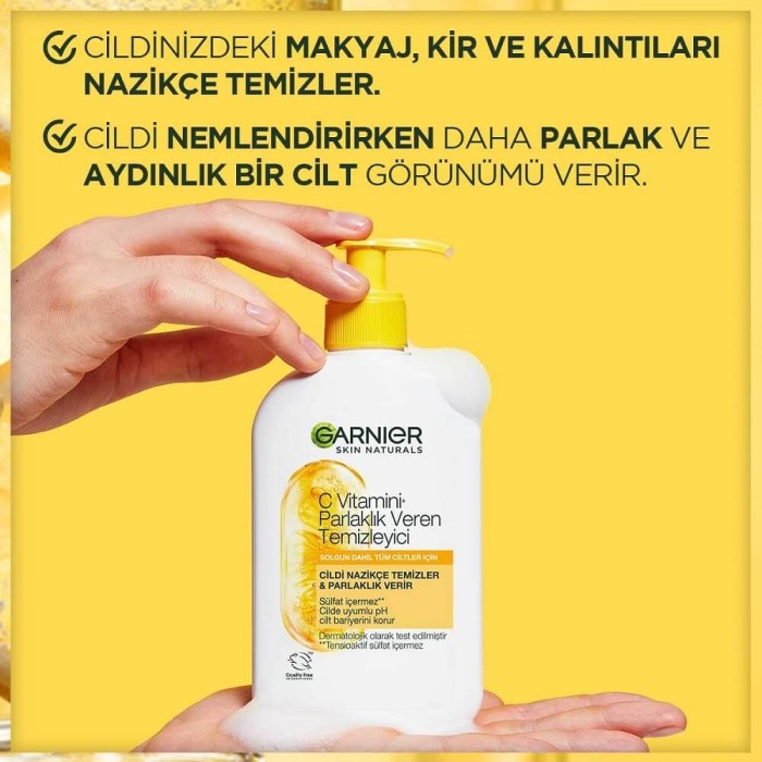 Garnier C Vitamini Parlaklık Veren Temizleyici 250 Ml - 6