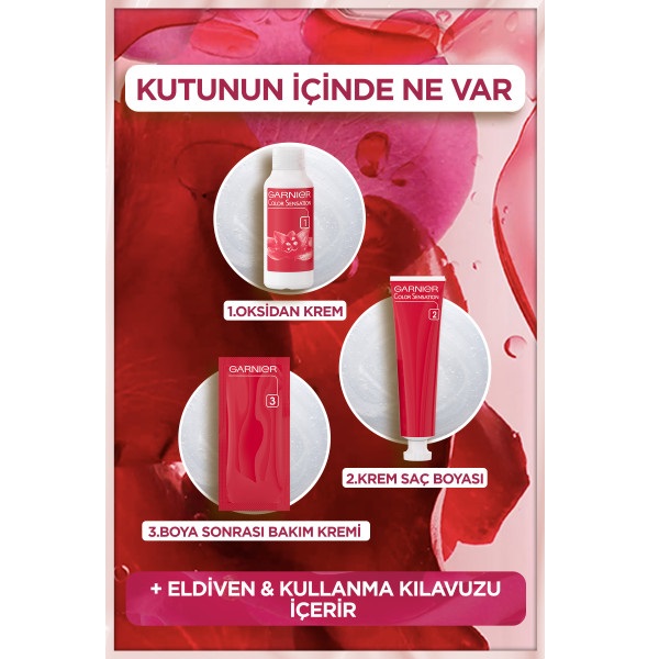 Garnier Çarpıcı Renkler Saç Boyası 4.15 Buzlu Kestane - 2