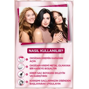 Garnier Çarpıcı Renkler Saç Boyası 4.15 Buzlu Kestane - 3