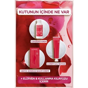Garnier Çarpıcı Renkler Saç Boyası 5.62 Parlak Lal Kızılı - 2