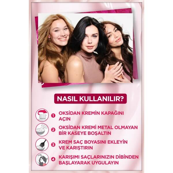 Garnier Çarpıcı Renkler Saç Boyası 6.0 Yoğun Koyu Kahve - 3