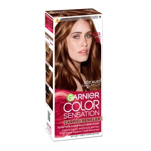 Garnier Çarpıcı Renkler Saç Boyası 6.35 Çarpıcı Altın Kahve 