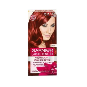 Garnier Çarpıcı Renkler Saç Boyası 6.60 Yoğun Yakut Kızılı 