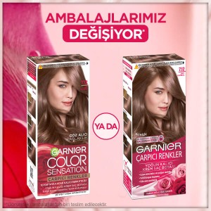 Garnier Çarpıcı Renkler Saç Boyası 7.12 İnci Kumral - 4