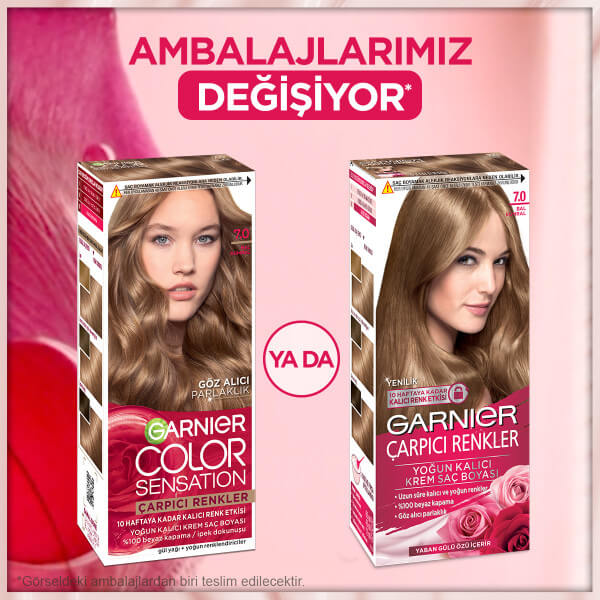 Garnier Çarpıcı Renkler Saç Boyası 7 Bal Kumral - 4