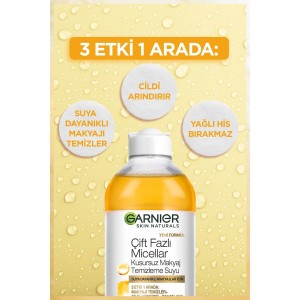 Garnier Çift Fazlı Micellar Kusursuz Makyaj Temizleme Suyu 400 Ml - 3