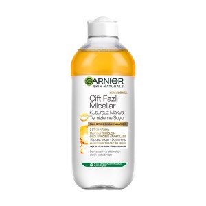 Garnier Çift Fazlı Micellar Kusursuz Makyaj Temizleme Suyu 400 Ml - Garnier Cilt