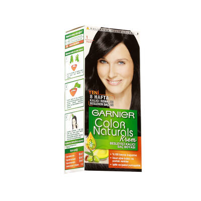 Garnier Color Naturals Saç Boyası 1 Siyah - 3