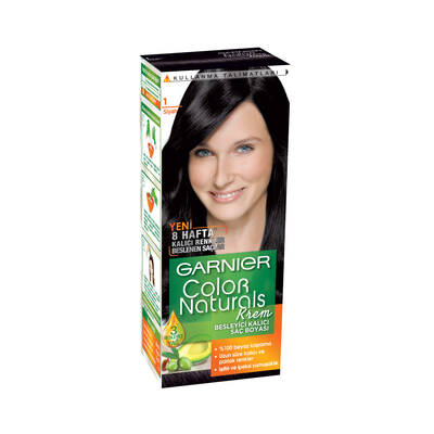 Garnier Color Naturals Saç Boyası 1 Siyah - 10