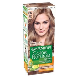 Garnier Color Naturals Saç Boyası 8N Doğal Açık Kumral - Garnier Saç Boyası