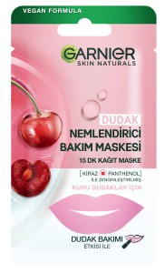 Garnier Dudak Nemlendirici Bakım Maskesi - Garnier Cilt