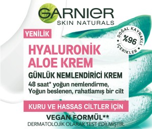 Garnier Hyaluronik Aloe Krem 50 Ml - Garnier Cilt