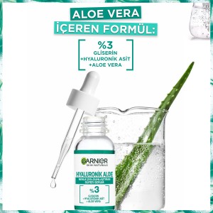 Garnier Hyaluronik Aloe Nemle Dolgunlaştıran Süper Serum 30 Ml - Thumbnail