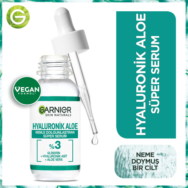 Garnier Hyaluronik Aloe Nemle Dolgunlaştıran Süper Serum 30 Ml