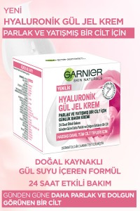 Garnier Hyaluronik Gül Jel Krem 50 Ml - 3
