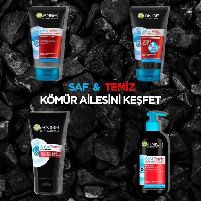 Garnier Kömürlü Siyah Nokta Karşıtı Soyulabilen Maske 50 Ml - 8