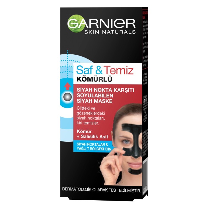Garnier Kömürlü Siyah Nokta Karşıtı Soyulabilen Maske 50 Ml - 2