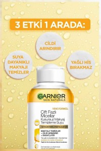Garnier Micellar Çift Fazlı Kusursuz Makyaj Temizleme Suyu 100 Ml - 2