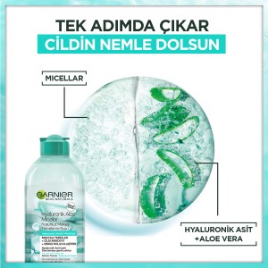 Garnier Micellar Hyaluronik Aloe Kusursuz Makyaj Temizleme Suyu 400 Ml - 5